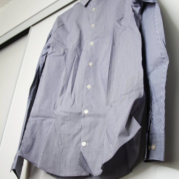 BNWT SS18 TIGER OF SWEDEN BRODIE STRIPED SHIRT 41 - Picture 5 of 11